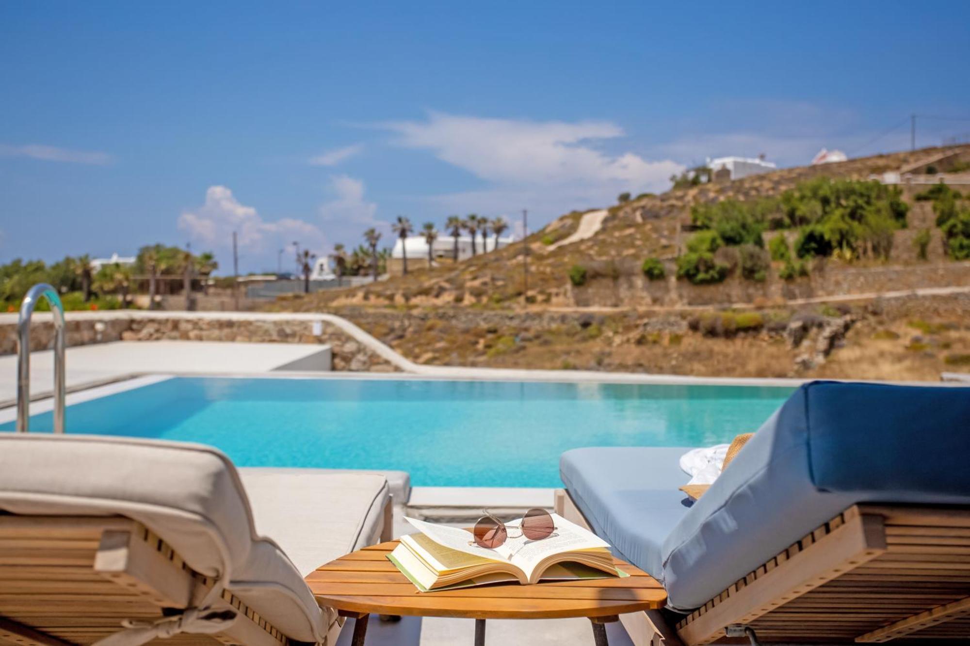 Aqua Breeze Seaview Pool Suites Mykonos Mykonos Town Exteriör bild