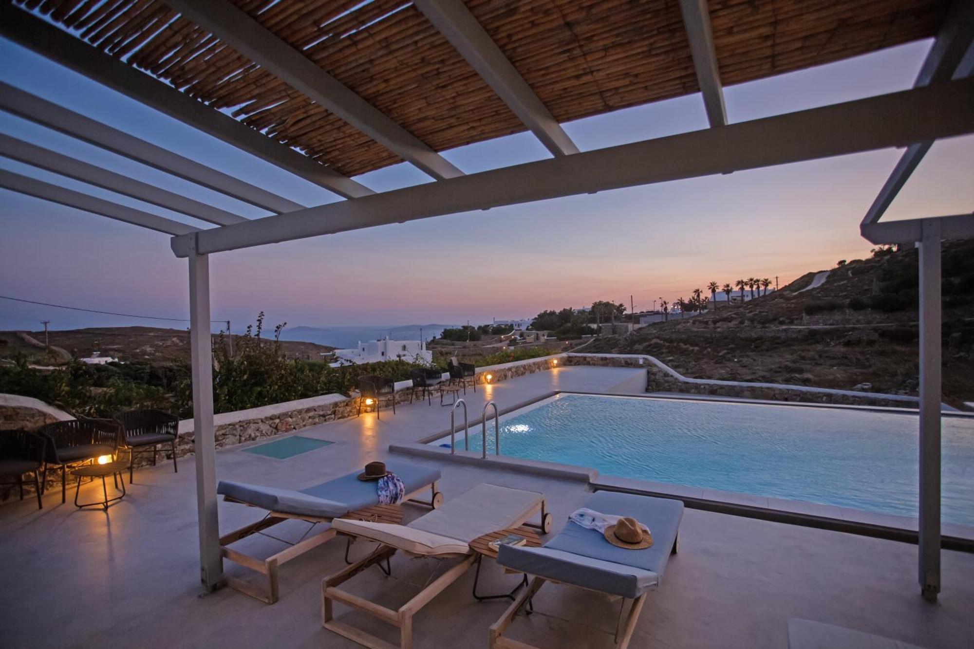 Aqua Breeze Seaview Pool Suites Mykonos Mykonos Town Exteriör bild