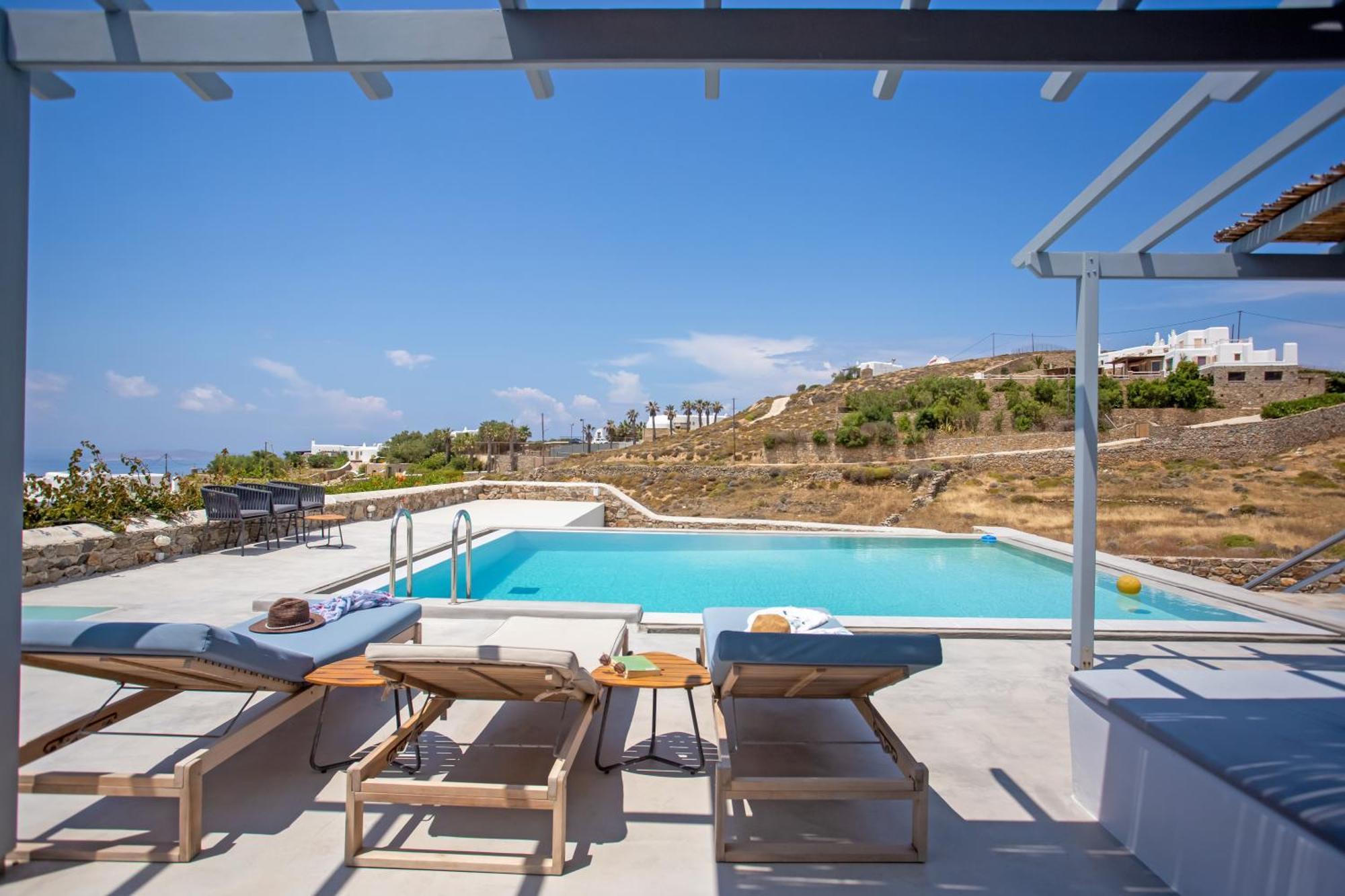 Aqua Breeze Seaview Pool Suites Mykonos Mykonos Town Exteriör bild
