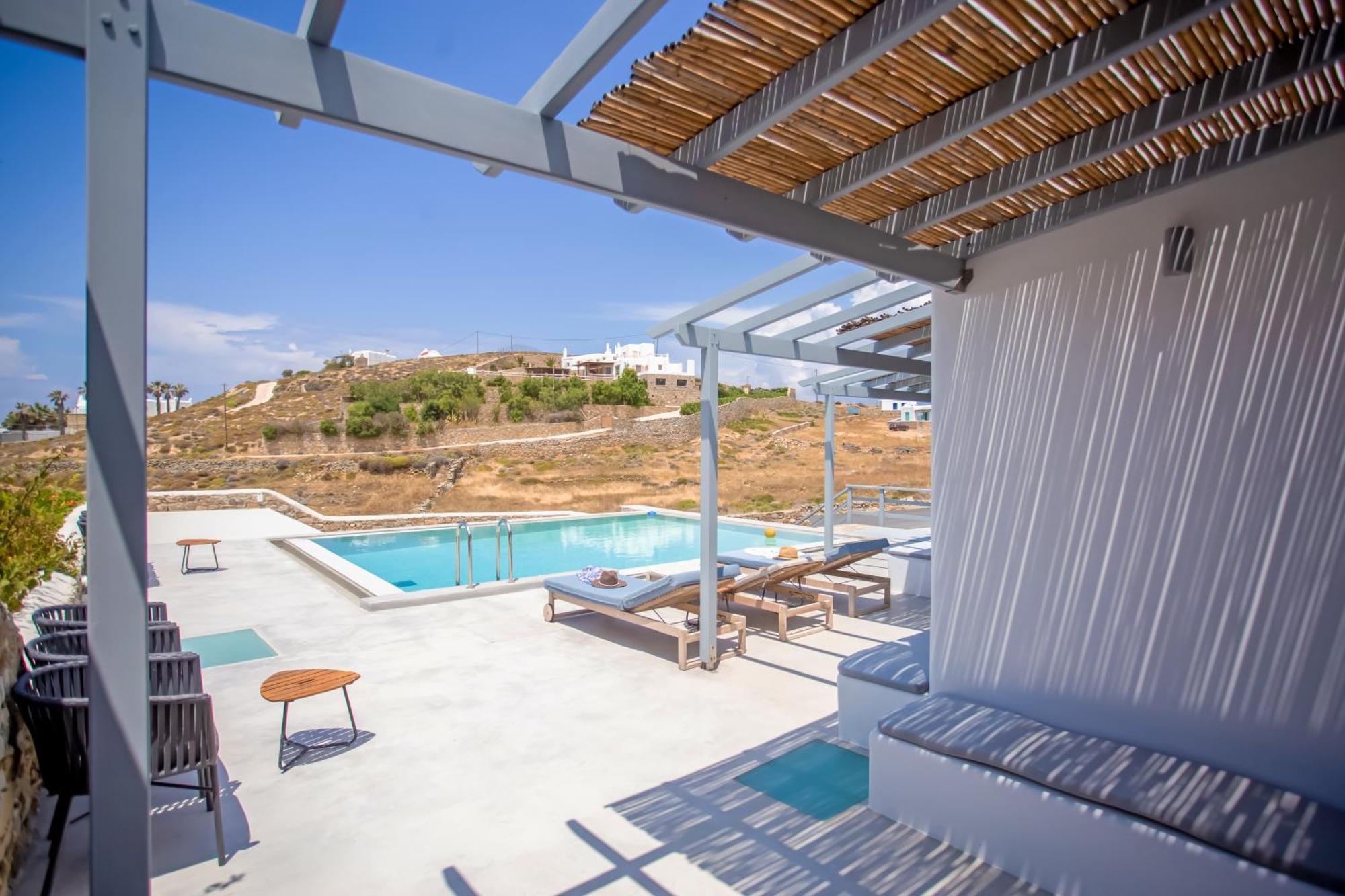 Aqua Breeze Seaview Pool Suites Mykonos Mykonos Town Exteriör bild
