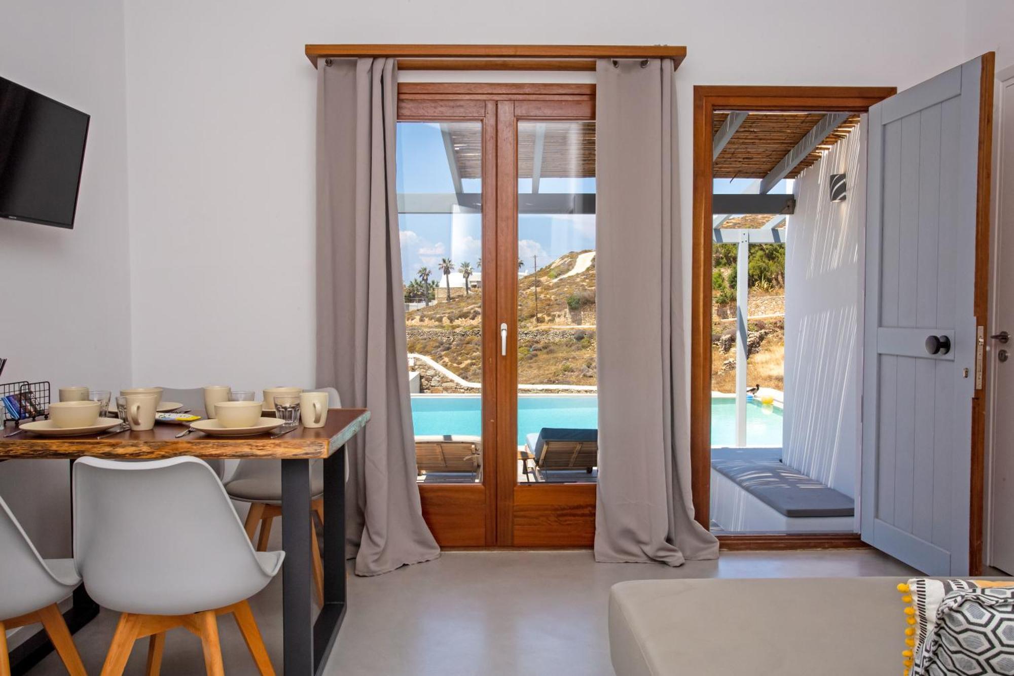 Aqua Breeze Seaview Pool Suites Mykonos Mykonos Town Exteriör bild